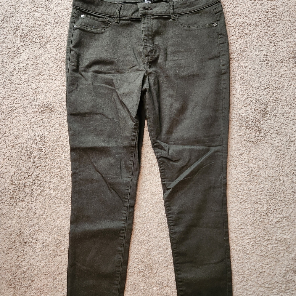 Womens Pants Dark Green Size 16